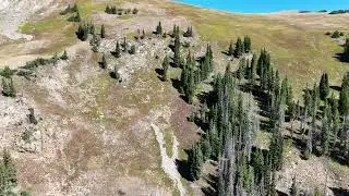 Scouting route from skeleton gulch