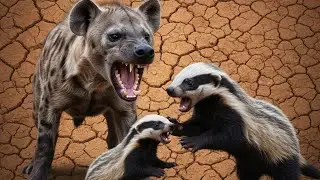&ldquo;Hyena Attacks 😱 Baby Badger &ndash; Brave Mom Saves Her Child!&rdquo;Epic Rescue!&rdquo;