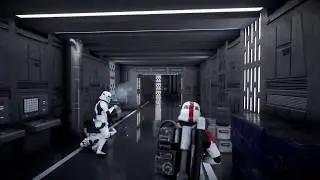 Shock Trooper Defends The Second Death Star (Star Wars Battlefront 2 Gameplay)
