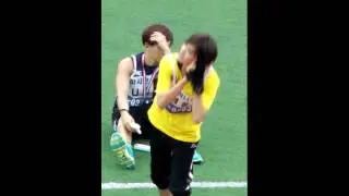 [Fancam] 120710 Sungjong dancing @ Idol Athletic Championship