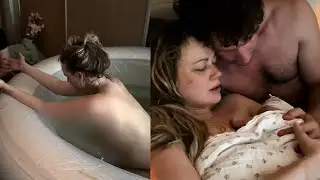 ASMR Ramble | MY BIRTH STORY with FOOTAGE
