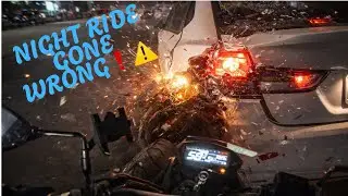 A LESSON EVERY RIDER MUST SEE⚠️🏍️ | accident 🤯| Shinde.x.vlog 