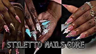 Ногти-стилеты CORE|KELS♡!|#nailtok