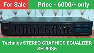 Technics STEREO GRAPHICS EQUALIZER SH-8036 Made In Japan Contact number - 8750424840