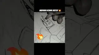 Madara Uchiha Sketch 💀💥 #art #shorts #animeeart #madarauchiha