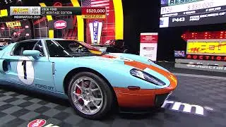 2006 Ford GT Heritage Edition Hammers for $520,000 // Mecum Indy 2021