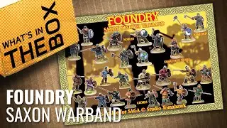Unboxing Foundry: Saxons Starter Warband