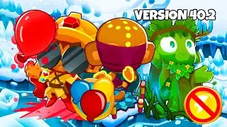 [BTD6] Glacial Trail Alternate Bloons Rounds No Continue & Powers w/ Psi, Spirit of the Forest & BMA