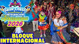 GRAN CORSO INTERNACIONAL DE INTEGRACION  ALBARRACINA 2026 Bloque Internacional TACNA #viralvideo