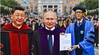 🙌H.E Paul Kagame, Xi Jinping na Vladimir Putin mu bahawe PhD z'ikirenga muri faculty zitandukanye 🙌