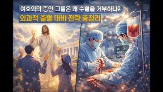✋여호와의 증인 (Jehovahs Witness)은 왜 수혈을 거부하는가⚖️ 여호와의 증인의 수술마취에서 외과적 출혈에 대비하는 핵심 전략들🏥🩸(feat. 교포스피커🧔‍♂️)