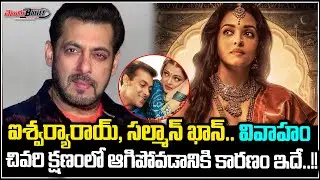 Reasons Behind Stop For Aishwarya Rai And Salman Khan Marriage | Salman Khan | Telugu Bullet