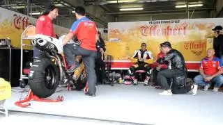 WSBK 2012 Brno - paddock walkthrough