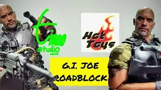 Timostudio Presents HOT TOYS G.I.JOE ROADBLOCK No Commentary UNBOXING