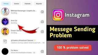 How to Fix Instagram Message Sending Problem 2024