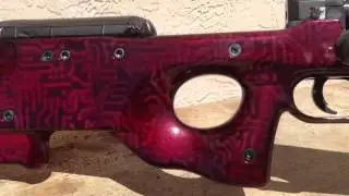 Pack a punch airsoft sniper rifle