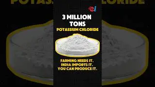 Start Potassium Chloride Manufacturing in India | ₹20,000 Cr Fertilizer Market Gap