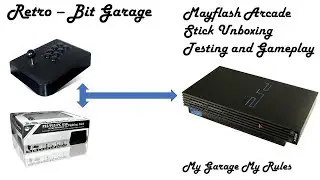Mayflash Arcade Stick PS2 | Unboxing Testing and Gameplay
