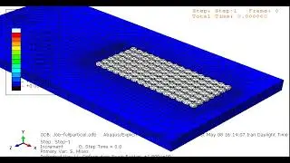 Effects of Interface Bonding on the Residual Stresses in Cold-Sprayed Al-6061 - Example