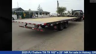 Eye-catching 2025 PJ Trailers Tilt Tilt Deck Trailer RV For Sale in Halsey, OR