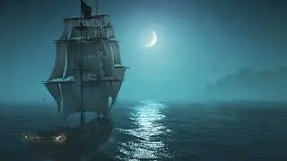Open Ocean 3H Ambient ASMR / RPG Tabletop Sound