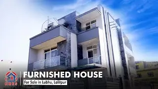 FURNISHED HOUSE FOR SALE IN LALITPUR | LUBHU | HOUSE TOUR #nres #realestate #houseforsale #housetour