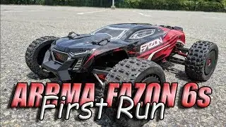Arrma Fazon 6S Первый запуск