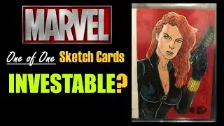 Are One of One Sketch Cards Investable? How do you find the right pieces? | Marvel Card Investing |