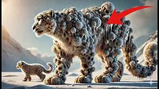 🐾 Crying for Help in the Cold! Snow Leopard Cub Fights to Save His Injured Mother ❄️