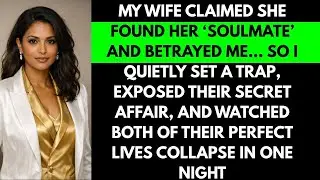 My Wife Claimed She Found Her ‘Soulmate’ and Betrayed Me… So I Quietly Set a Trap, Exposed Their ..