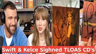 Taylor and Travis-Signed CD Inserts Send Swifties into an Absolute Frenzy!