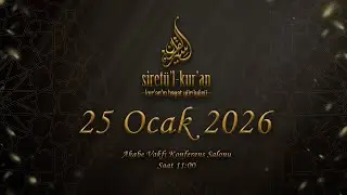 Siretü'l Kur'an - 92.Ders “RA’D” Suresi - Mustafa İslamoğlu