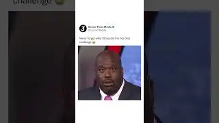 When Shaq did the Hot Chip Challenge 😂
