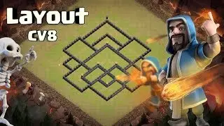 Layout Cv8 Farm!!! [ Layouts Clash Of Clans ]✓&trade;