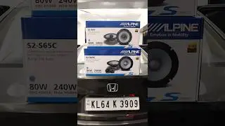 Honda City T5 Upgraded with Alpine Speakers & Vibromax Damping #caraccessoriesbangalore