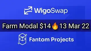 💹Cari Cuan Sesat di Jaringan Blockchain Fantom (FTM) Yield Farm on WigoSwap🔥Modal $14🔥13 Mar 22