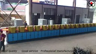 Medium frequency steel bar induction heating furnace for steel ball   Forever furnace manufacturer &