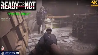 Ready or Not | 3 Letter Triad [PISTOL ONLY] | 2-Man Operation feat.(J my D 69) | PS5 Pro
