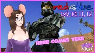 [GHOST CHURCH!] PackRat Reacts to: Red VS Blue (S1: EP 9, 10, 11, 12)
