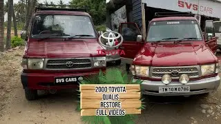 Toyota Qualis 2000 model full restore mechanical tinkering work painting work 🙏🙏🙏🙏🙏🙏🙏