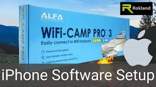 Пошаговое руководство по настройке программного обеспечения ALFA WiFi Camp Pro 3 и Mini iPhone