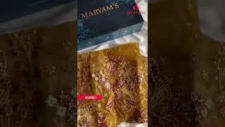 Maryams&ndash; Organza Embroidered Order Now at www.mydrobe.pk #mydrobe #fashion #shortvideo