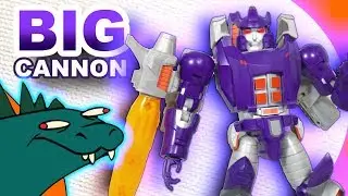 Open and Play Big Cannon NOT Galvatron Transformers Review