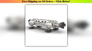 MOC New Space 1999 Eagle Spaceship Spaceport Building Blocks The Shuttle Launch Center Aircraft