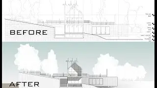 Revit 2017 tutorials-How to make an beautiful elevation in Revit