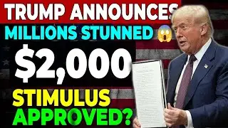 The Wait Is Over! Trump&rsquo;s $2,000 Stimulus Update Leaves Millions Stunned!