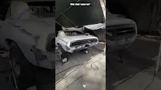 Sheet metal prep on the 69 Firebird. #sheetmetal #primer #sanding #Firebird #69