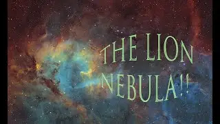 Backyard Astrophotography:  The Lion Nebula!