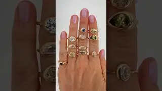 Natural Gemstones rings💍💎 Customize your Jewelry with MalikBoldGold_Company #ring #naturalgems