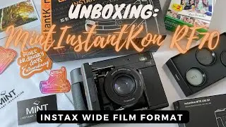 UNBOXING: MiNT InstantKon RF70 Camera &bull; Instax Wide Film Format